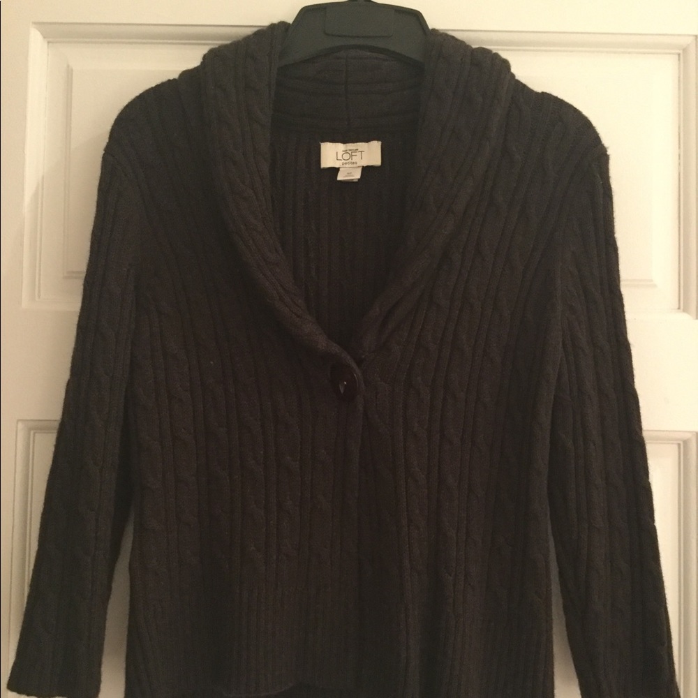 LOFT Cropped Sweater